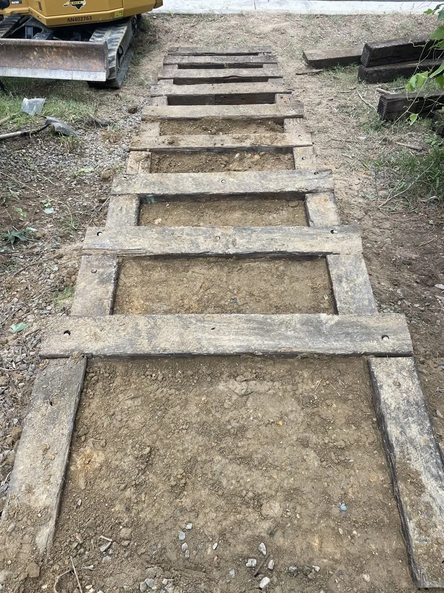 Staircase project at Midtown Rows