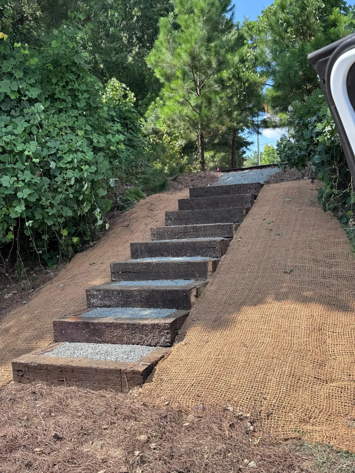 Staircase project at Midtown Rows