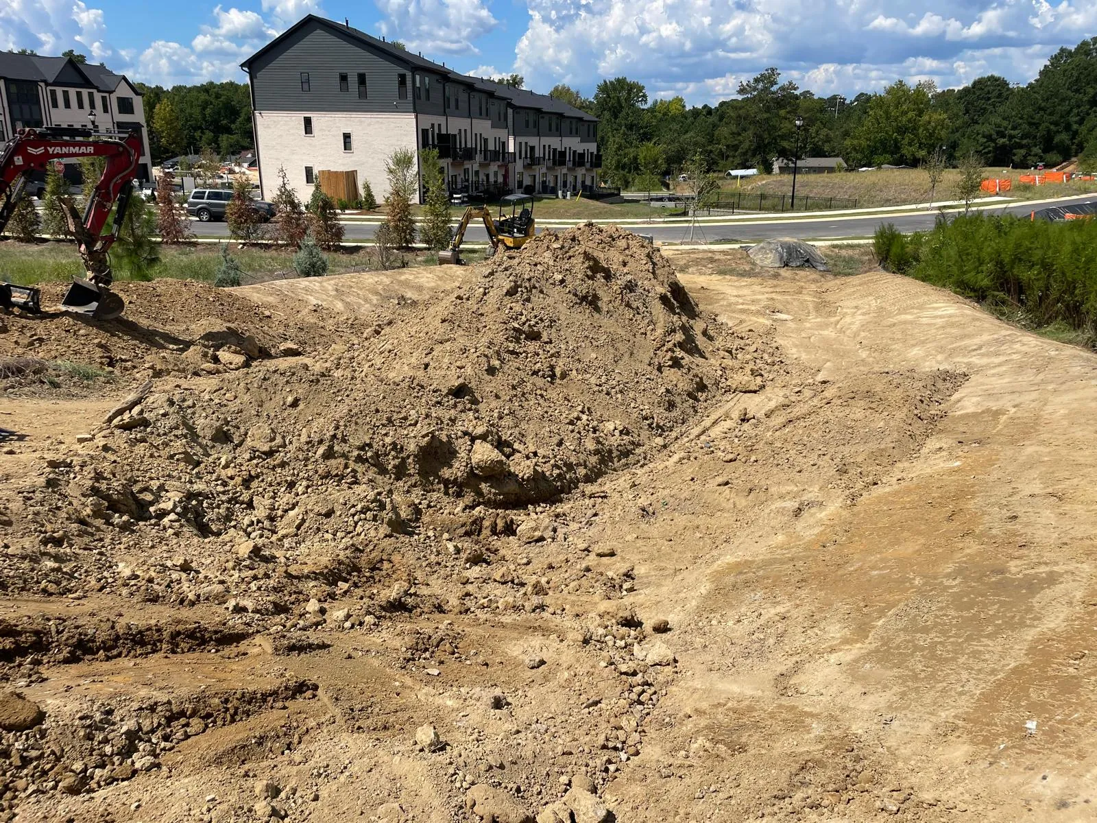Site stabilization project at Midtown Rows