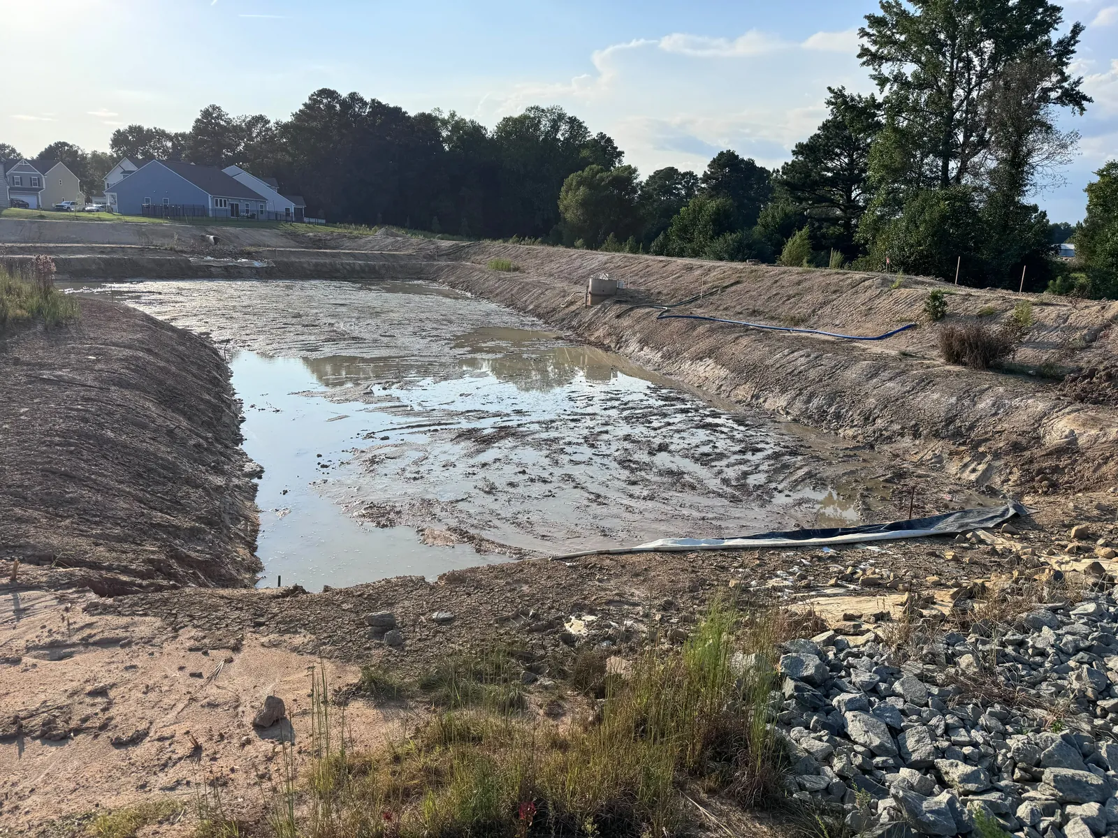 Pond conversion project at Nathans Ridge Pond