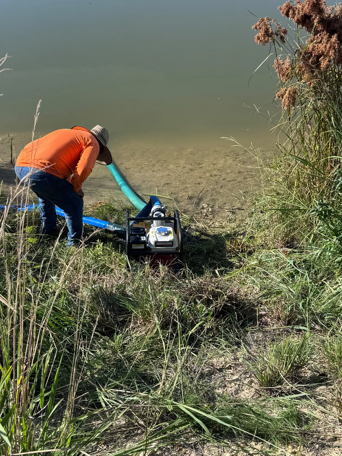 Pond conversion project at Nathans Ridge Pond