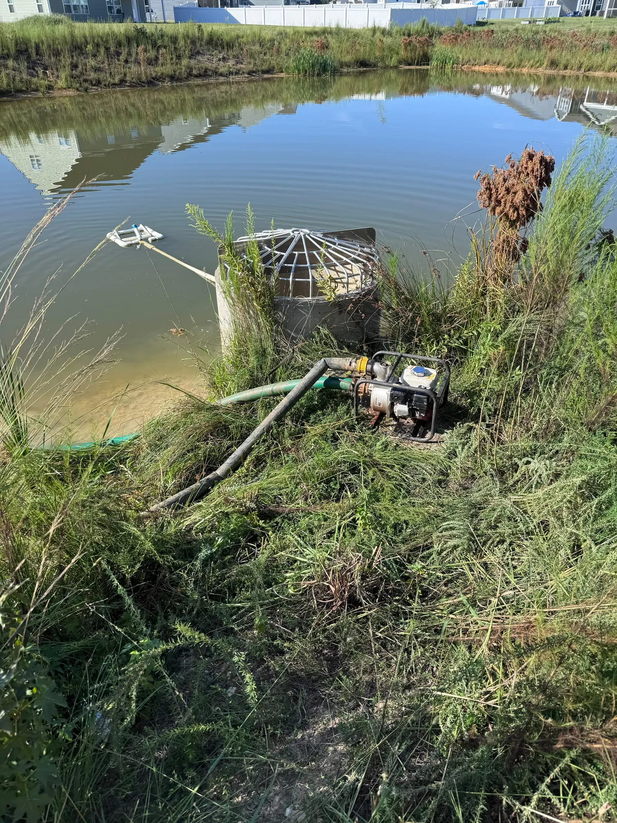 Pond conversion project at Nathans Ridge Pond