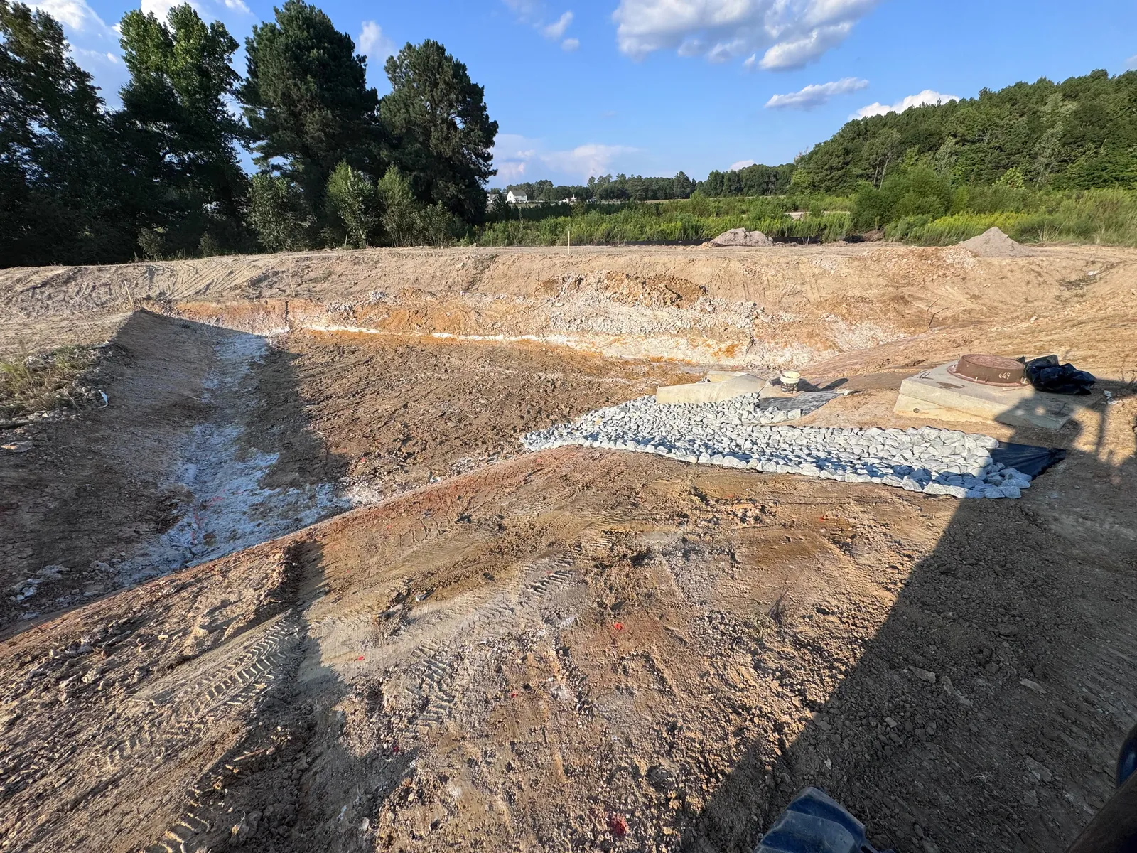 Pond conversion project at Nathans Ridge Pond